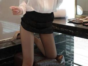 MFStar模范学院 – 短裙里的福利，预定了加朵babe的写真，裹紧小心脏吧