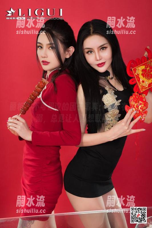 丽柜 - 不可思议的团子写真：连体衣与宠溺，总是让人浮想联翩。