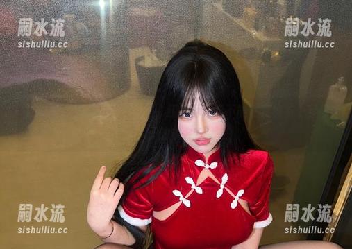 微密圈 - 漂亮的小优优子，红裙图包能不能让我也有个穿裙子的机会？