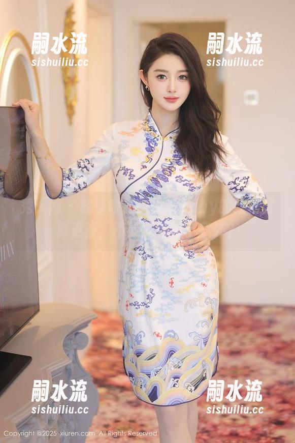 秀人网 - 截停命运！夏瑶baby的红裙写真更新，不如期待点小意外？