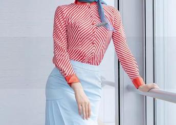 秀人网 – 林文文yooki的制服合集，谁会注意单调的颜色呢？