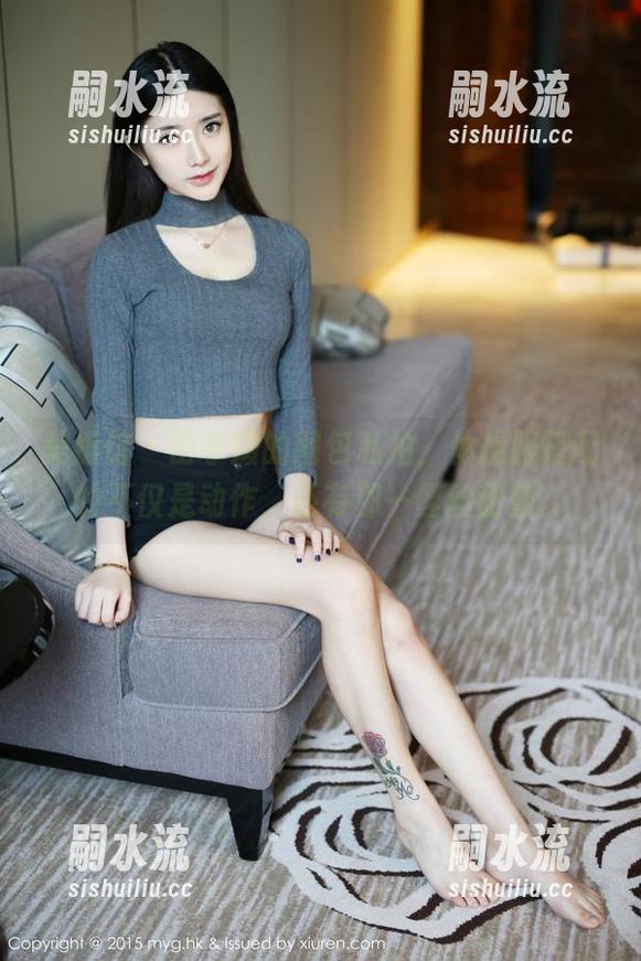 美媛馆-田孝媛 美媛馆 - 田孝媛的图包私拍,体操服搭配的不仅是动作,还有那一丝丝甜蜜。